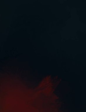 Renkli fırça darbelerinin 2D çizimi. Dekoratif desenli resim. canlı boya desenli arkaplan.