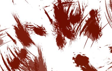 Renkli fırça darbelerinin 2B çizimi. Dekoratif doku resmi. Canlı boya desenli arka plan. Kaotik fırça darbeleri resim.