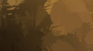 Fırça darbesi ile boyanmış. Sanatsal canlılık ve renkli duvar kâğıdı. Kaotik resim. Taranmış Boyalı Soyut Arkaplan. 