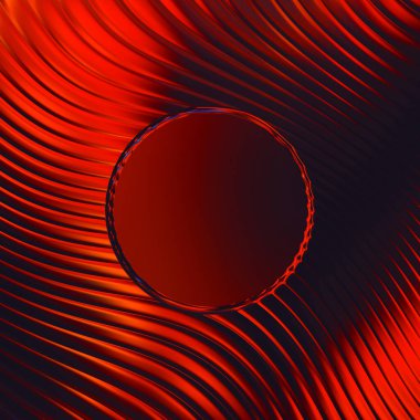 Soyut çerçeveli arkaplan. Renkli, canlı, dalgalı bir duvar kağıdı. Merkezi çerçeveli yaratıcı grafik 2d çizim. Dinamik şekilli modaya uygun sıvı örtüsü.