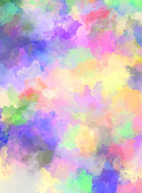 Sanatsal soyut arkaplan. Doku boyalı duvar kağıdı. Boya darbeleriyle yaratıcı bir illüstrasyon. Fırça desenli resim.