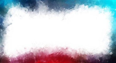 Modern sanat. Taranmış Boyalı Soyut Arkaplan. Fırça darbesi ile boyanmış. Boya darbeleri. 2B Görüntü