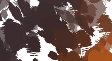 Renkli fırça darbelerinin 2B çizimi. Dekoratif doku resmi. Canlı boya desenli arka plan. Kaotik fırça darbeleri resim.