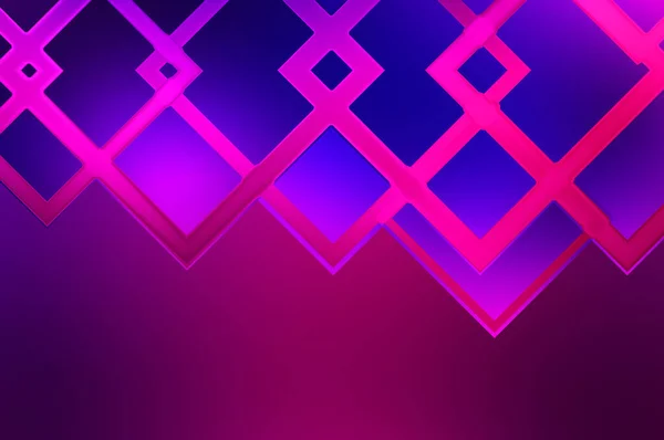 Hoekige Geometrische Abstracte Achtergrond Kleurgeometrisch Patroon Vierkante Vorm Kleurrijke Behang — Stockfoto