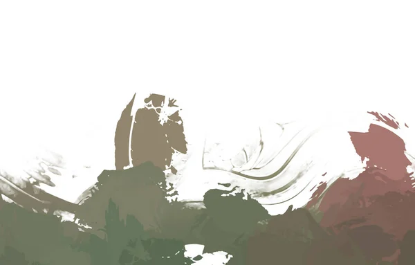 Βουρτσισμένο Ζωγραφισμένο Αφηρημένο Φόντο Άγριες Χαοτικές Πινελιές Χτυπήματα Μπογιάς Εικονογράφηση — Φωτογραφία Αρχείου