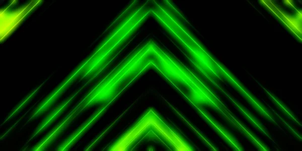 Abstrakte Leuchtende Geometrische Lichter Hintergrund Fraktale Symmetrische Grafische Illustration Überschneidende — Stockfoto