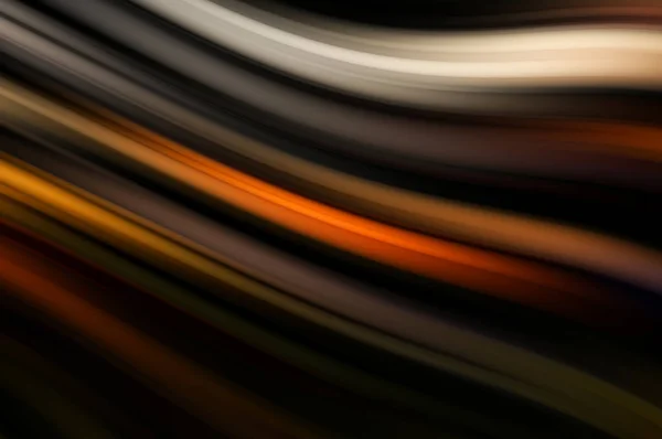 Colorful Smooth Lines Black Background Liquid Fluid Vibrant Color Waves — Stock Photo, Image