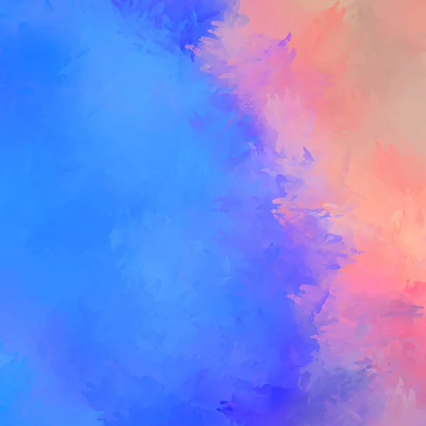 Painted Composition Vibrant Brush Strokes Textured Colorful Painting Paint Brushed — Stock Photo, Image