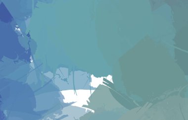 Sanatsal soyut arkaplan. Doku boyalı duvar kağıdı. Boya darbeleriyle yaratıcı bir illüstrasyon. Fırça desenli resim.