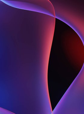 Soyut arkaplan. Değişken renk değişim dalgaları, dinamik hareketlerle. Işık dalgalarının neon renkli soyut tasarımı. Duvar kağıdı, afiş, arkaplan, kart, kitap illüstrasyonu, web sitesi.