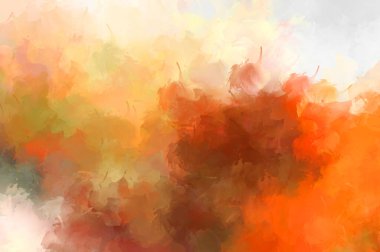 Sanatsal canlılık ve renkli duvar kağıdı. Taranmış Soyut Arkaplan. Fırça darbeli resim. 