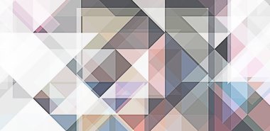 Üçgen arka planda üst üste dizayn ediliyor. Soyut geometrik duvar kağıdı. Geometrik renkli üçgen şekiller.