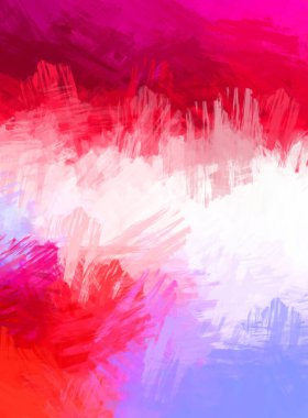 Modern sanat. Taranmış Boyalı Soyut Arkaplan. Fırça darbesi ile boyanmış. Boya darbeleri. 2B Görüntü.