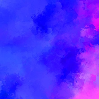 Duvar sanatı Eşsiz ve yaratıcı illüstrasyon. Fırça darbesi ile boyanmış. Renkli fırça darbelerinin soyut arkaplanı. Fırçalanmış canlı duvar kâğıdı. Boyalı sanatsal yaratım.