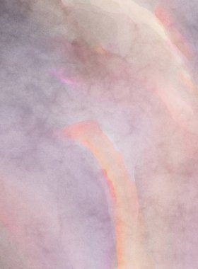 Alkol mürekkebini andıran rahatlatıcı fırça darbelerinin modern resmi. Poster, duvar sanatı, afiş, kart, kitap kapağı veya ambalaj için pastel renkli suluboya resim.