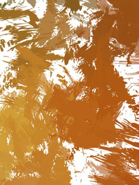 Renkli fırça darbelerinin 2B çizimi. Dekoratif doku resmi. Canlı boya desenli arka plan. Kaotik fırça darbeleri resim.