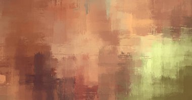 Çapraz vahşi fırça darbeleriyle arka plan. Renkli ve canlı bir tasvir. Boyalı sanat. Yaratıcı soyut resim.