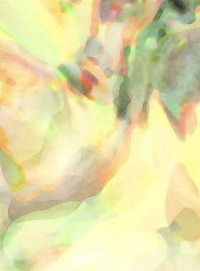 El yapımı sürreal soyut desenli suluboya. Modern sanatsal resim. 2D çizim. Arkaplan boyası karışımı. Yaratıcı duvar sanatı. Çağdaş sanat