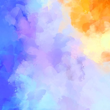 Taranmış Boyalı Soyut Arkaplan. Fırça darbesi ile boyanmış. Sanatsal canlılık ve renkli duvar kağıdı.