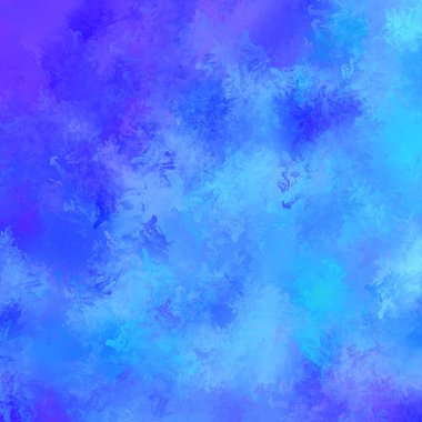 Canlı fırça darbeleriyle boyanmış. Renkli desenli resim. Fırçalanmış duvar kağıdını boya.