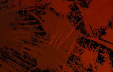 Sanatsal soyut arkaplan. Doku boyalı duvar kağıdı. Boya darbeleriyle yaratıcı bir illüstrasyon. Fırça desenli resim.