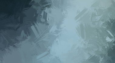 Vahşi fırça darbeleri. Taranmış Boyalı Soyut Arkaplan. Fırça darbesi ile boyanmış. Boya darbeleri. 2B Görüntü.