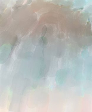 Taranmış Boyalı Soyut Arkaplan. Fırça darbesi ile boyanmış. Boya darbeleri. 2B Görüntü.