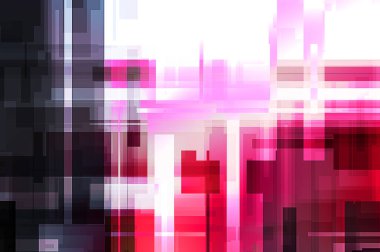 Fütürist soyut geometrik duvar kağıdı. Geometrik renkli şekiller. Dikdörtgen şekilli arka plan. Bir teknolojinin dijital illüstrasyonuName.