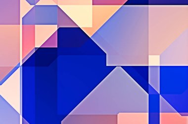 Üçgen arka planda üst üste dizayn ediliyor. Soyut geometrik duvar kağıdı. Geometrik renkli üçgen şekiller.