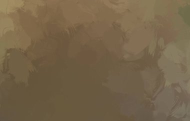 Vahşi fırça darbeleri. Taranmış Boyalı Soyut Arkaplan. Fırça darbesi ile boyanmış. Boya darbeleri. 2B Görüntü.