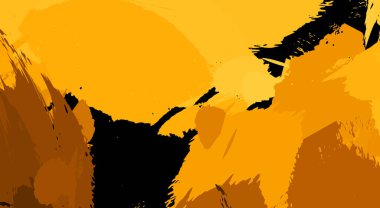 Sanatsal soyut arkaplan. Doku boyalı duvar kağıdı. Boya darbeleriyle yaratıcı bir illüstrasyon. Fırça desenli resim.