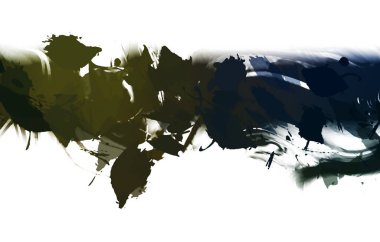 resmedilmiş sanat eseri. fırçalanmış canlı duvar kağıdı. Eşsiz ve yaratıcı illüstrasyon. Renkli fırça darbelerinin soyut arkaplanı. 