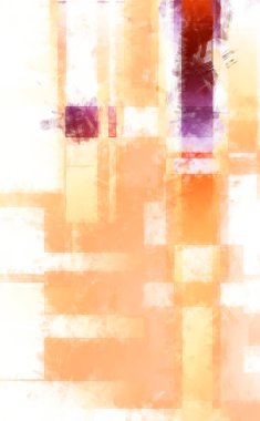 Modern sanat. Renkli çağdaş sanat eserleri. Renkli boya darbeleri. Soyut arkaplanda fırça darbeleri. Fırça boyası. Eşsiz duvar sanatı.