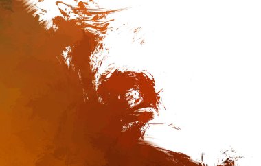 Duvar sanatı Eşsiz ve yaratıcı illüstrasyon. Fırça darbesi ile boyanmış. Renkli fırça darbelerinin soyut arkaplanı. Fırçalanmış canlı duvar kâğıdı. Boyalı sanatsal yaratım.