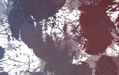 Sanatsal soyut arkaplan. Doku boyalı duvar kağıdı. Boya darbeleriyle yaratıcı bir illüstrasyon. Fırça desenli resim.