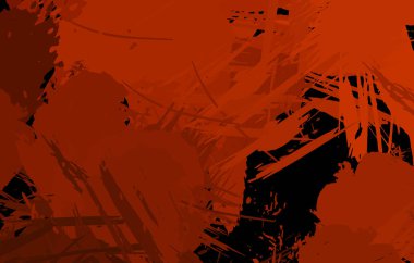 Sanatsal soyut arkaplan. Doku boyalı duvar kağıdı. Boya darbeleriyle yaratıcı bir illüstrasyon. Fırça desenli resim.