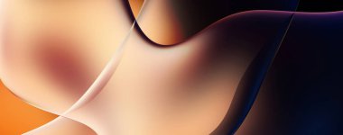 Soyut arkaplan. Değişken renk değişim dalgaları, dinamik hareketlerle. Işık dalgalarının neon renkli soyut tasarımı. Duvar kağıdı, afiş, arkaplan, kart, kitap illüstrasyonu, web sitesi.