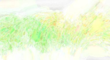 Yumuşak suluboya duvar kağıdı. Hafifçe fırçalanmış renkleri olan sanatsal bir resim. Pastel renkler arkaplana dokunmuş. Soyut duvar sanatı..