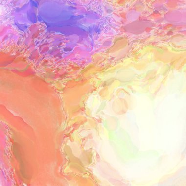 Çağdaş sanat. El işçiliğinin renkli dokusu. Modern resim. Yüzeyde suluboya vuruşlar. Sanatsal arkaplan resmi. Tablo üzerinde soyut resim. Fırça darbeleri. 