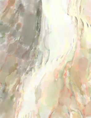 Çağdaş sanat. El yapımı resim. Modern sanat eserleri. Yüzeyde suluboya fırça darbeleriyle resim yapmak. 2D çizim. Sanatsal arkaplan resmi. Tablo üzerinde soyut resim. Renkli doku.