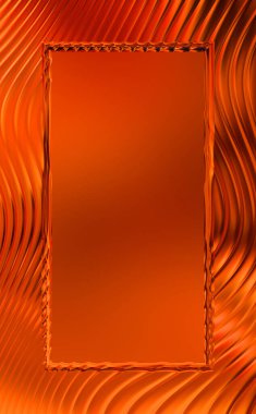 Soyut çerçeveli arkaplan. Renkli, canlı, dalgalı bir duvar kağıdı. Merkezi çerçeveli yaratıcı grafik 2d çizim. Dinamik şekilli modaya uygun sıvı örtüsü.