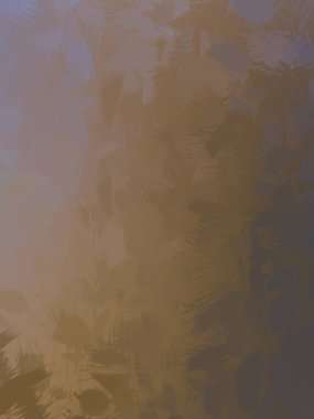 Vahşi fırça darbeleri. Taranmış Boyalı Soyut Arkaplan. Fırça darbesi ile boyanmış. Boya darbeleri. 2B Görüntü.