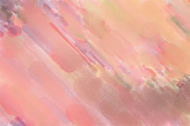 Poster, duvar sanatı, afiş, kart, kitap kapağı veya ambalaj için pastel renkli suluboya resim. Alkol mürekkebini andıran rahatlatıcı fırça darbelerinin modern resmi.