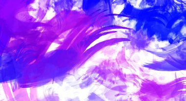 Sanatsal soyut arkaplan. Doku boyalı duvar kağıdı. Boya darbeleriyle yaratıcı bir illüstrasyon. Fırça desenli resim.