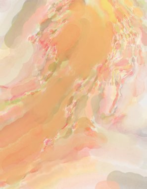 Taranmış Boyalı Soyut Arkaplan. Fırça darbesi ile boyanmış. Boya darbeleri. 2B Görüntü.