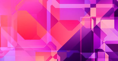 Dinamik bileşime sahip minimalist düz stil içinde modayı takip eden geometrik soyut arkaplan. 