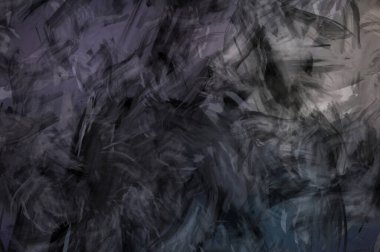 Modern sanat. Taranmış Boyalı Soyut Arkaplan. Fırça darbesi ile boyanmış. Boya darbeleri. 2B Görüntü