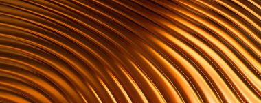 Soyut arkaplan. Renkli dalgalı yansıtıcı duvar kağıdı. Duvar kağıdı, afiş, arkaplan, kart, kitap kapağı veya web sitesi için grafiksel resimleme.