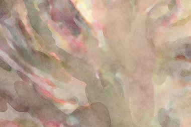 El yapımı sürreal soyut desenli suluboya. Modern sanatsal resim. 2D çizim. Arkaplan boyası karışımı. Yaratıcı duvar sanatı. Çağdaş sanat