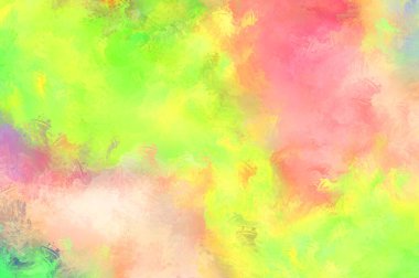 Sanatsal soyut arkaplan. Doku boyalı duvar kağıdı. Boya darbeleriyle yaratıcı bir illüstrasyon. Fırça desenli resim.